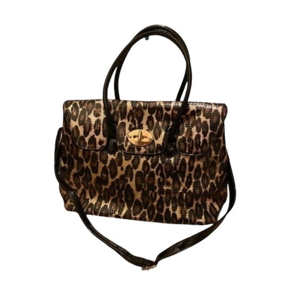 Leopard shoulder bag